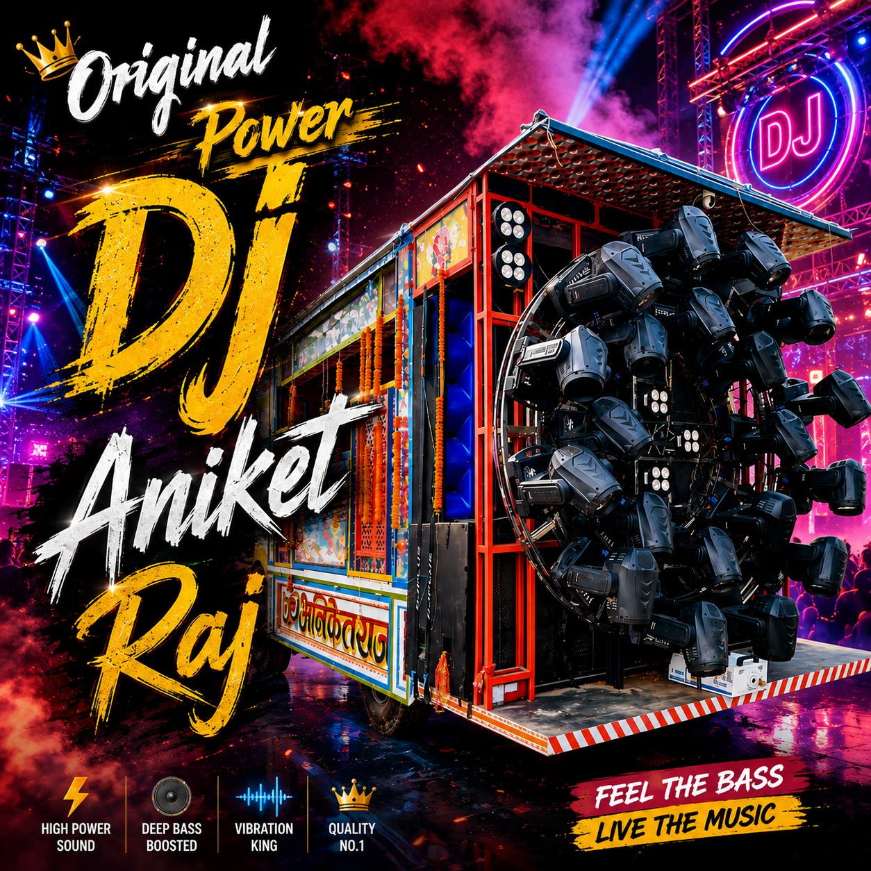 Tujhe Rab Ne Banaya Kis Liye (Hindi Love Song Original Power Mix) Dj Aniket Raj Bihar cover